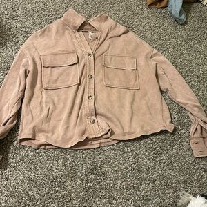 Pink button down, no boundaries, size medium